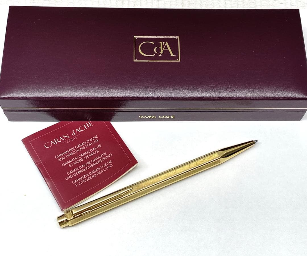 カランダッシュ エクリドール シェブロン ゴールド ボールペン