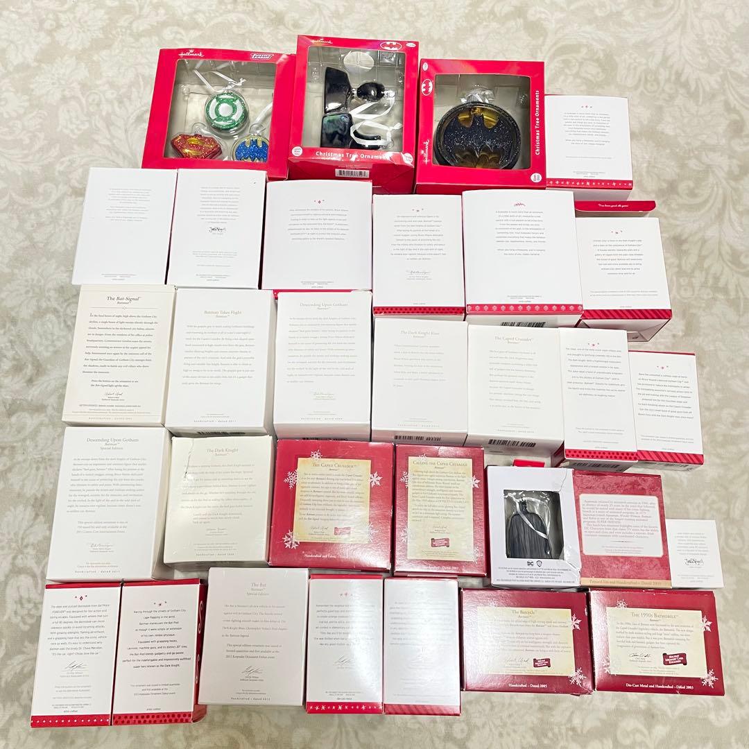 クリスマスオーナメント ホールマーク　バッドマン　まとめ売り　フィギュア