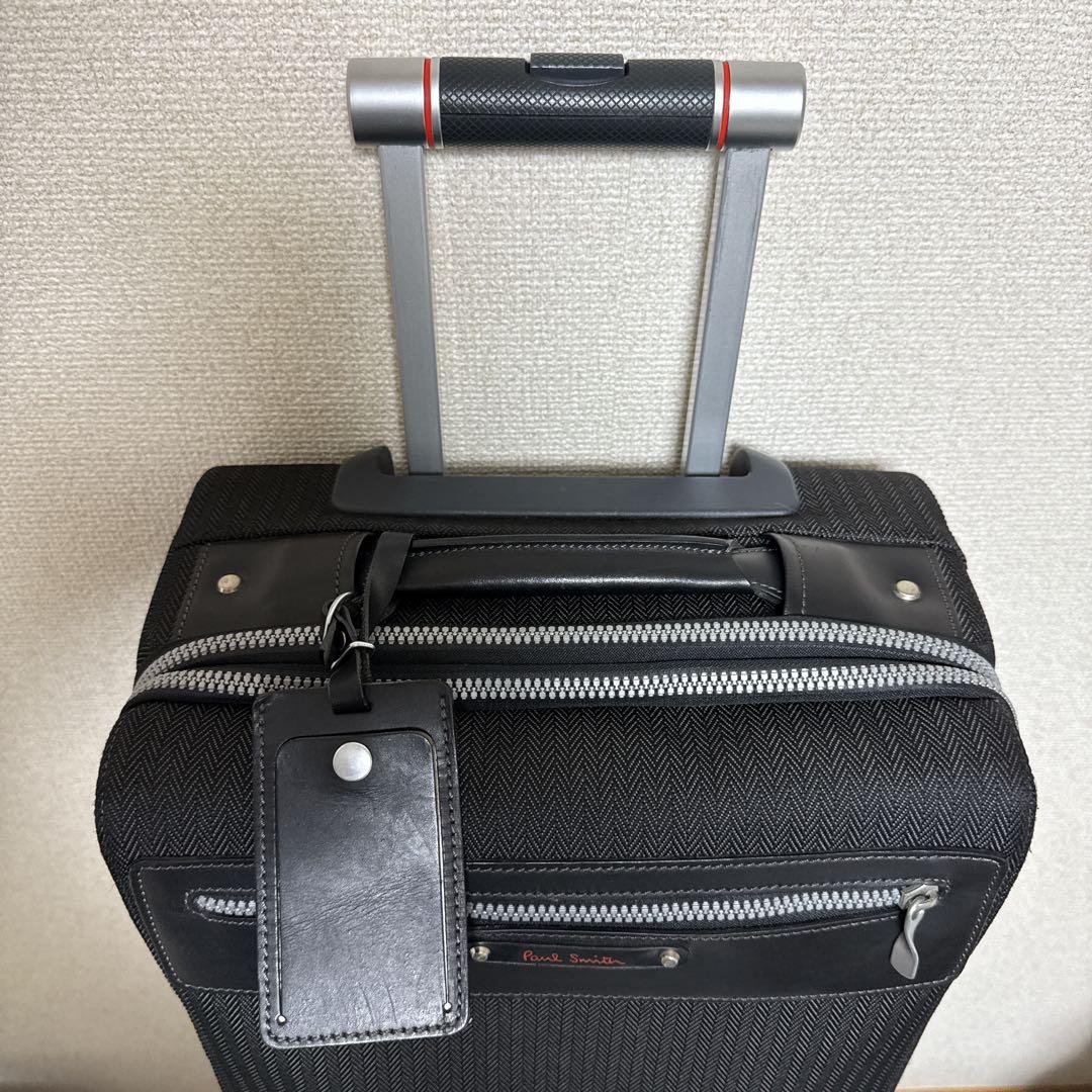 ポールスミス キャリーケース　ヘリンボーン 拡張式 ソフトコレクション 2輪