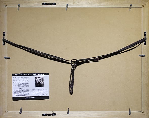 安野光雅【スペイン階段（イタリア）】ダイヤモンドスクリーニング 証明書有り