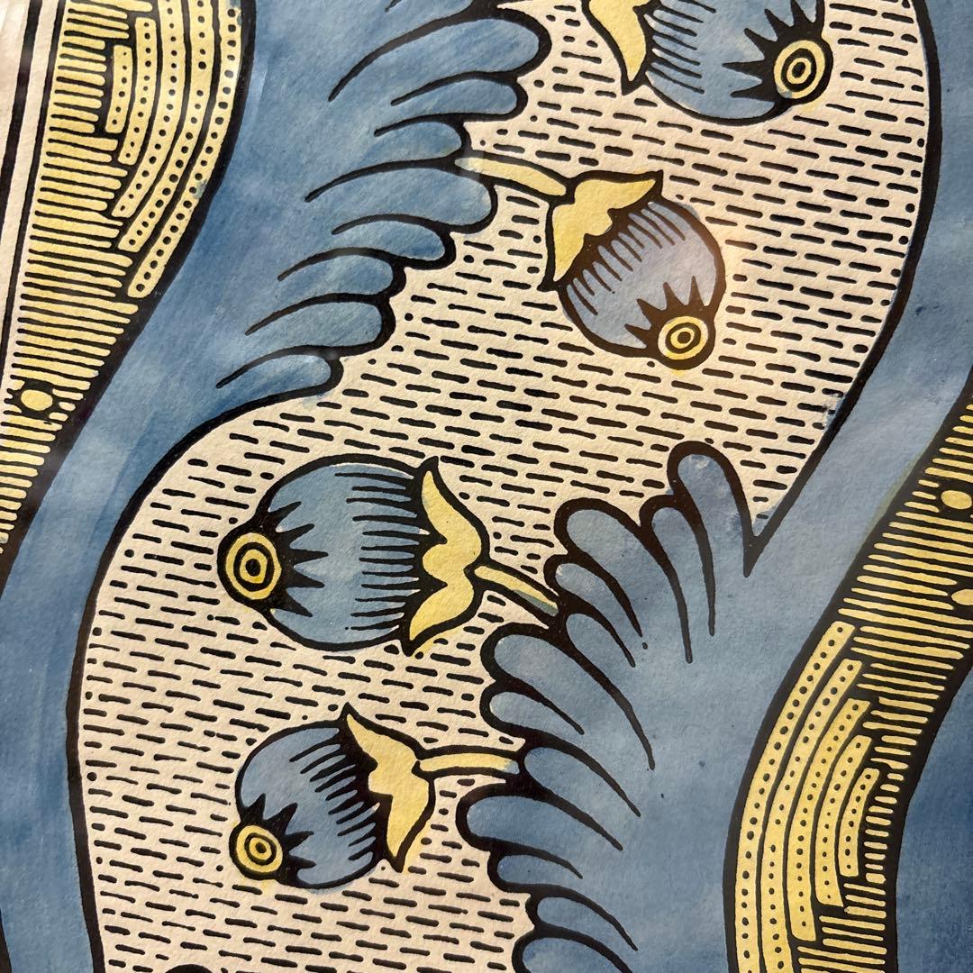 アントワネット・ポワソン　ドミノペーパー Grenades グレネード　額装