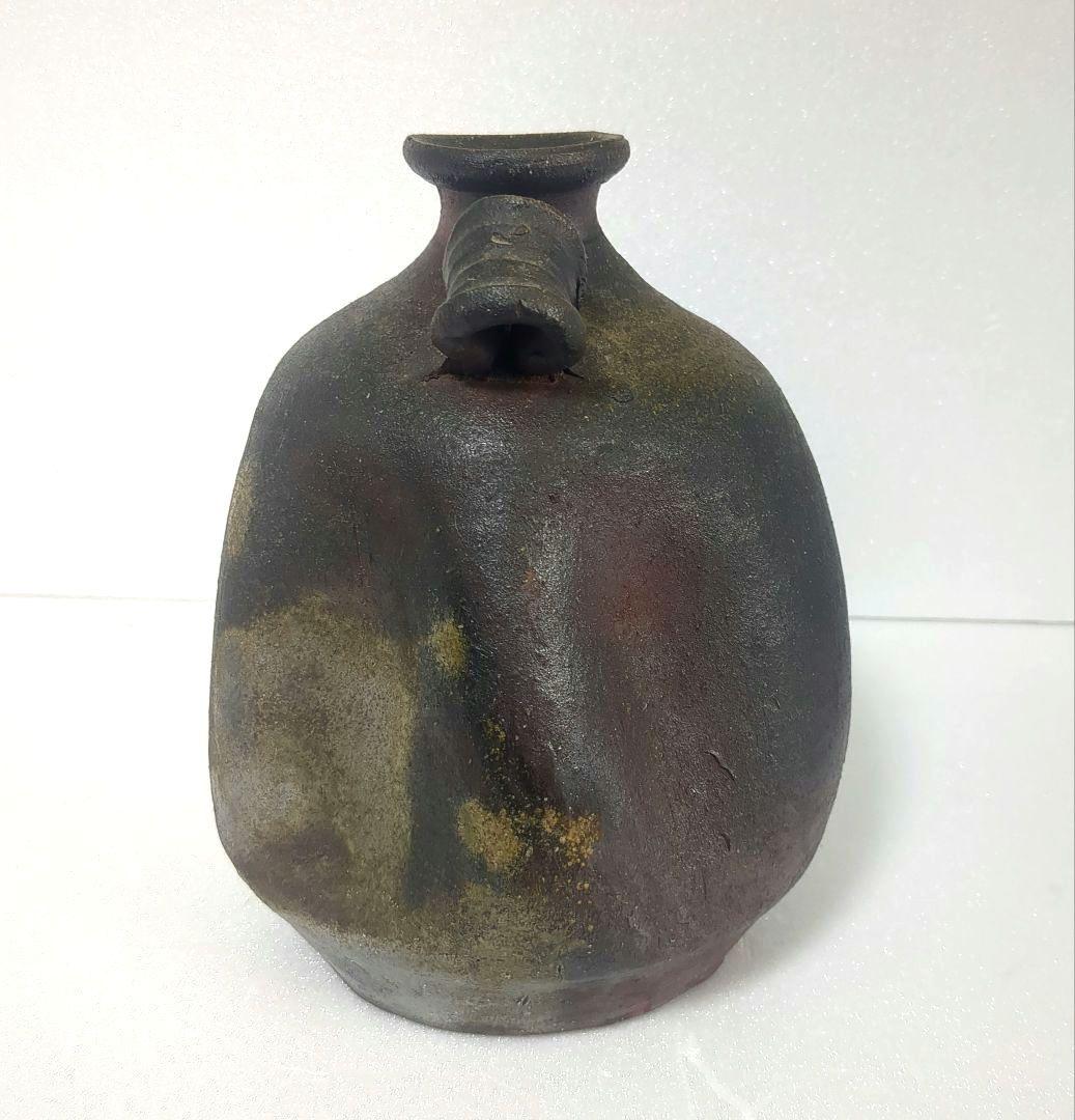 備前焼　舟徳利　大徳利　壺