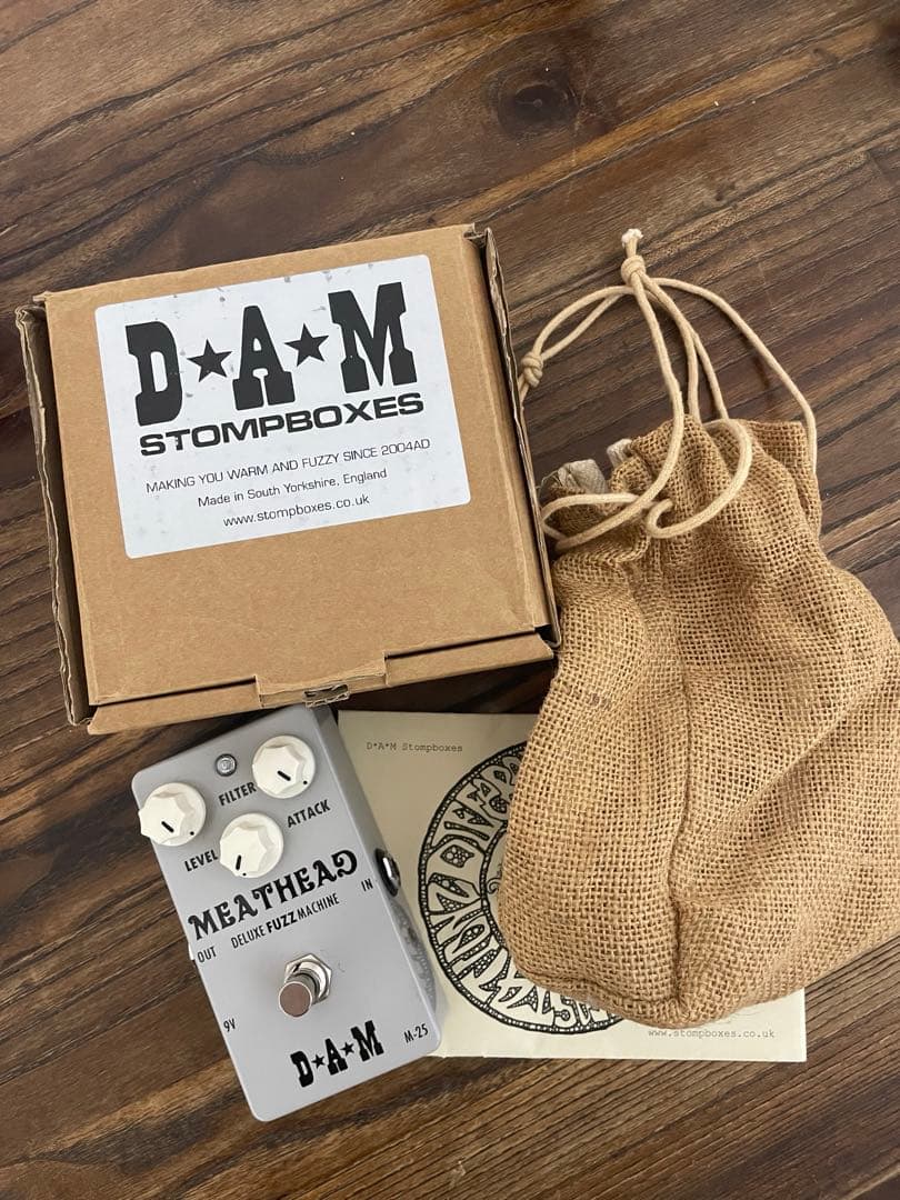 ギター D*A*M MEATHEAD Deluxe M-25 Fuzz D.A.M