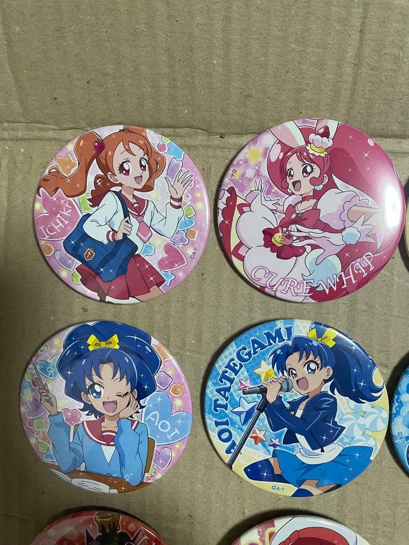 キラキラプリキュアアラモード　キラキラ⭐︎ドでか缶バッジまとめ売り
