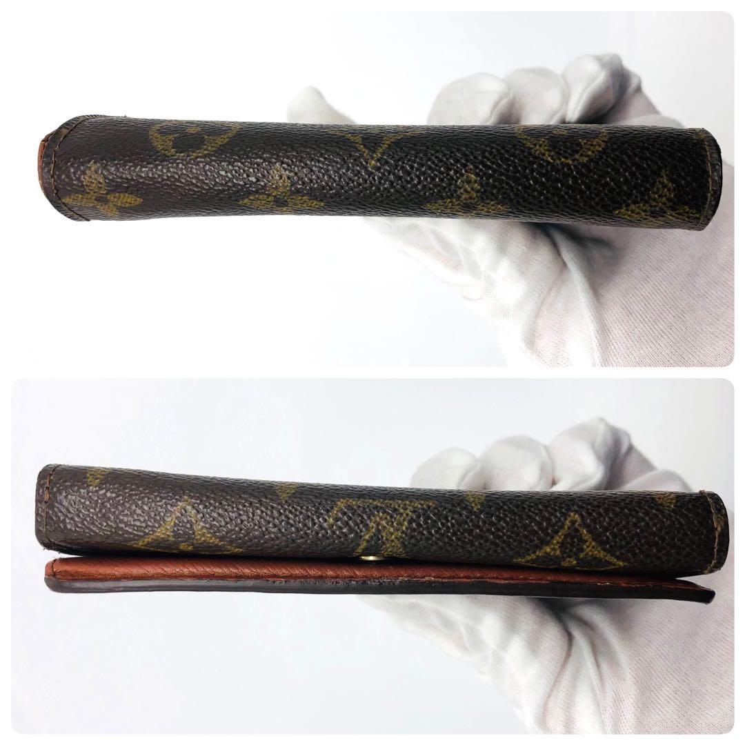 ルイヴィトン　ポルトモネ　ビエ　トレゾール　M61736 モノグラム　二つ折財布