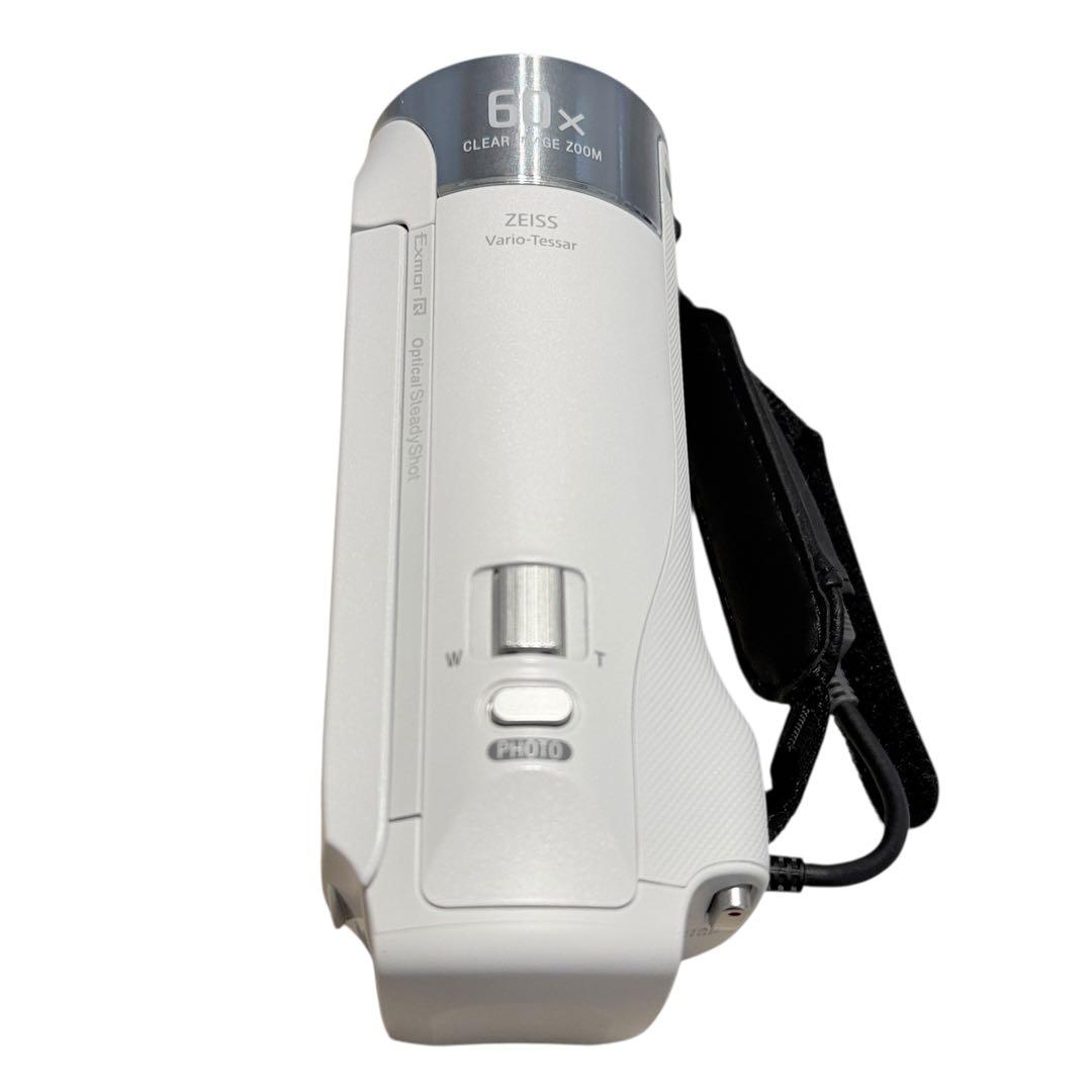 極美品　Sony HDR-CX470 ホワイト ビデオカメラ