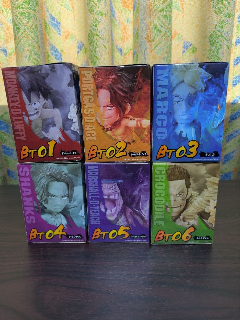 ワンピース ワールドコレクタブルフィギュア -BURST- 全６種