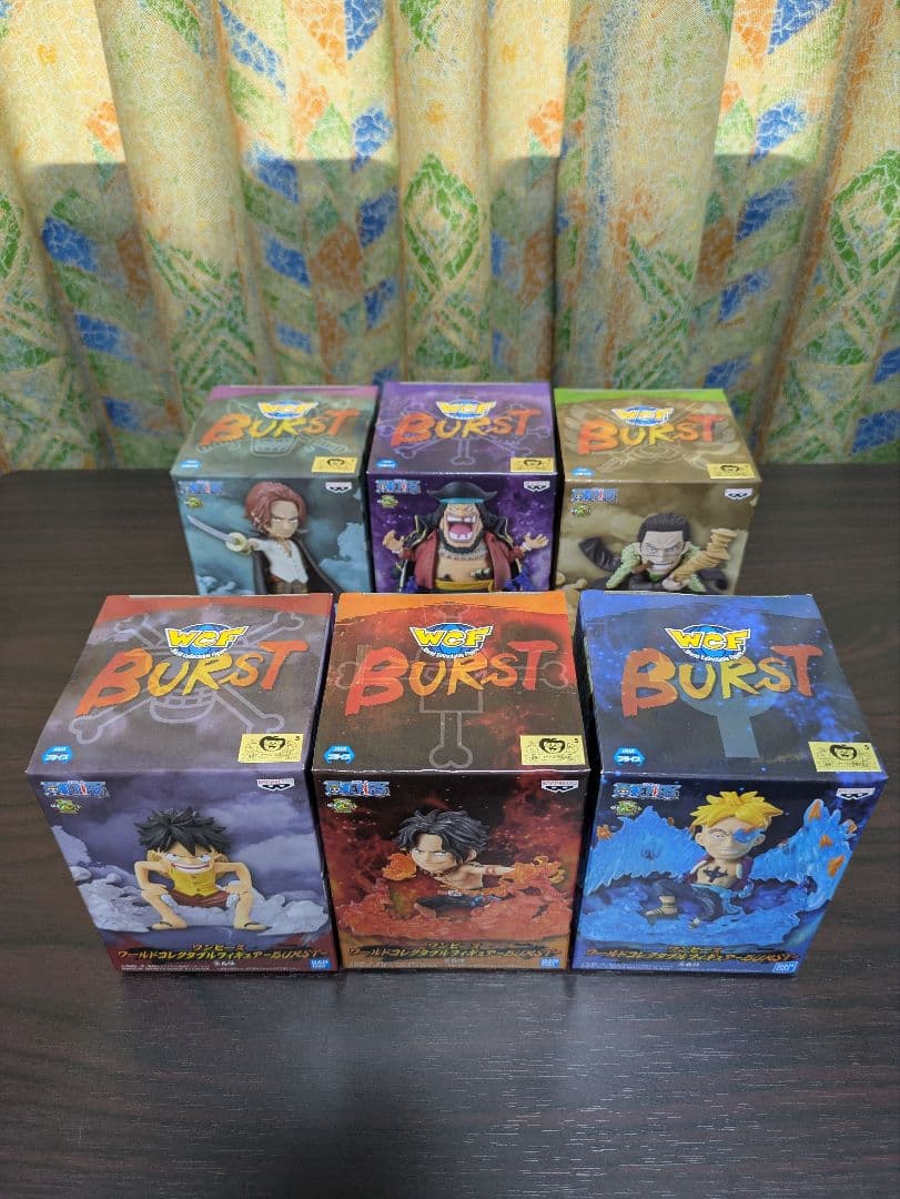 ワンピース ワールドコレクタブルフィギュア -BURST- 全６種