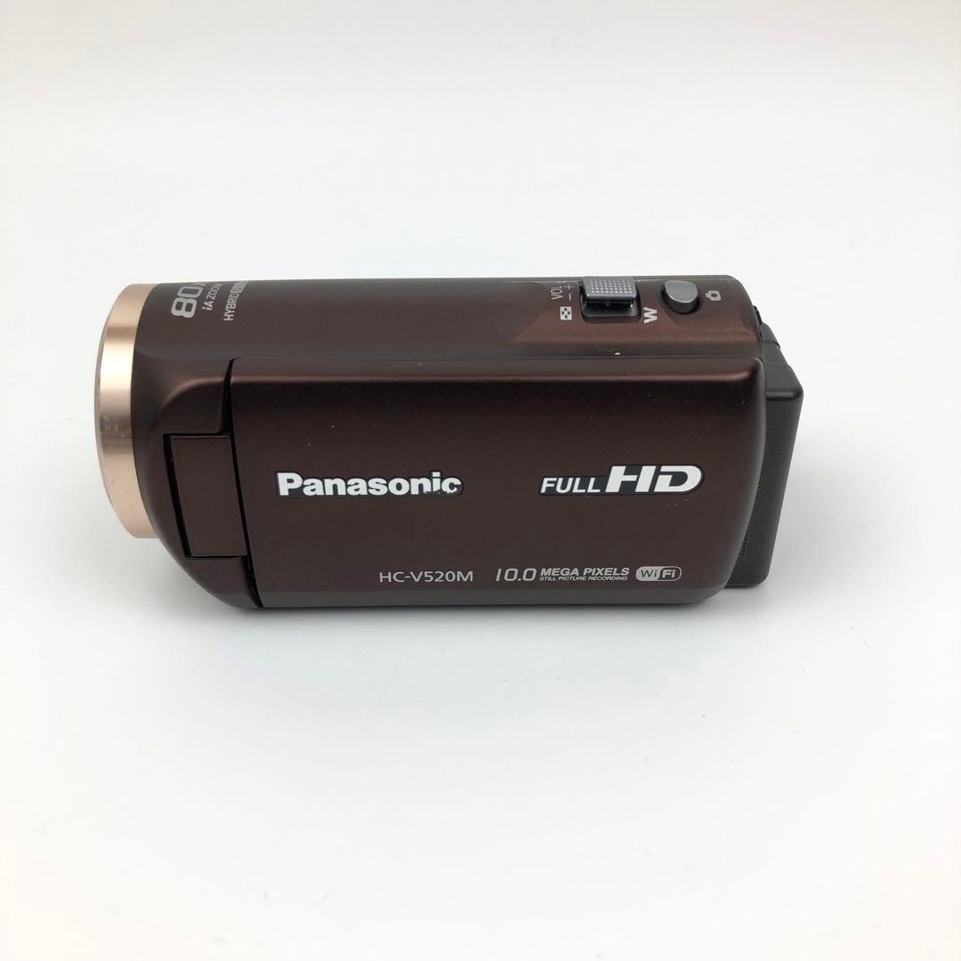 【極美品】Panasonic HC-V520M-T ブラウン 32GB フルHD