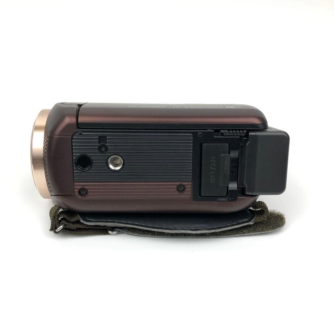 【極美品】Panasonic HC-V520M-T ブラウン 32GB フルHD