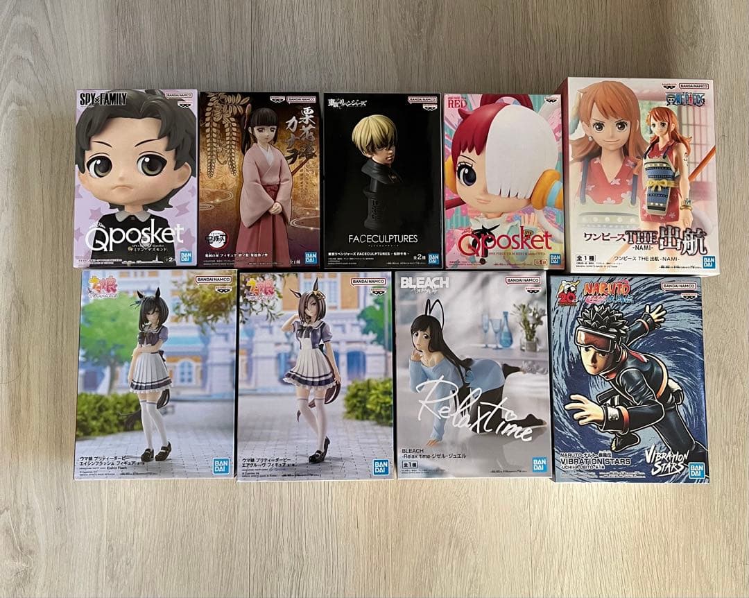 ゲームセンター　フィギュア　まとめ売り