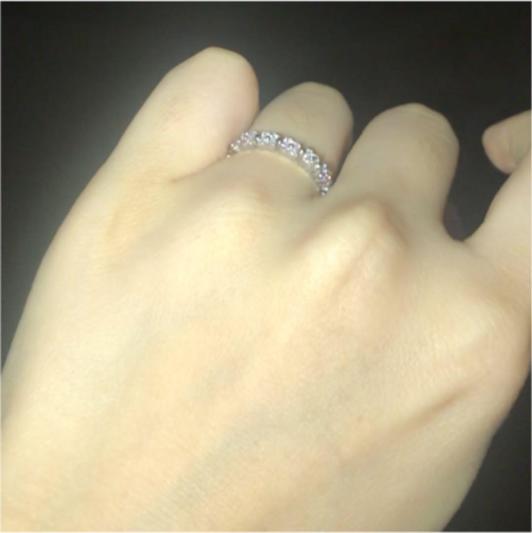 お値下げ中♡ピンクダイヤモンド フラワー　リング k18WG