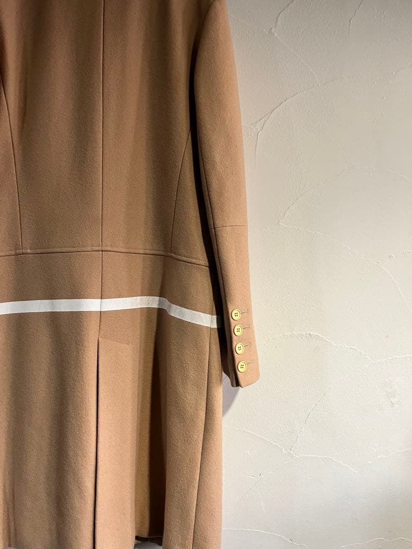 g*g様 HELMUTLANGベージュ ダブルブレスト チェスターコート ヴィン