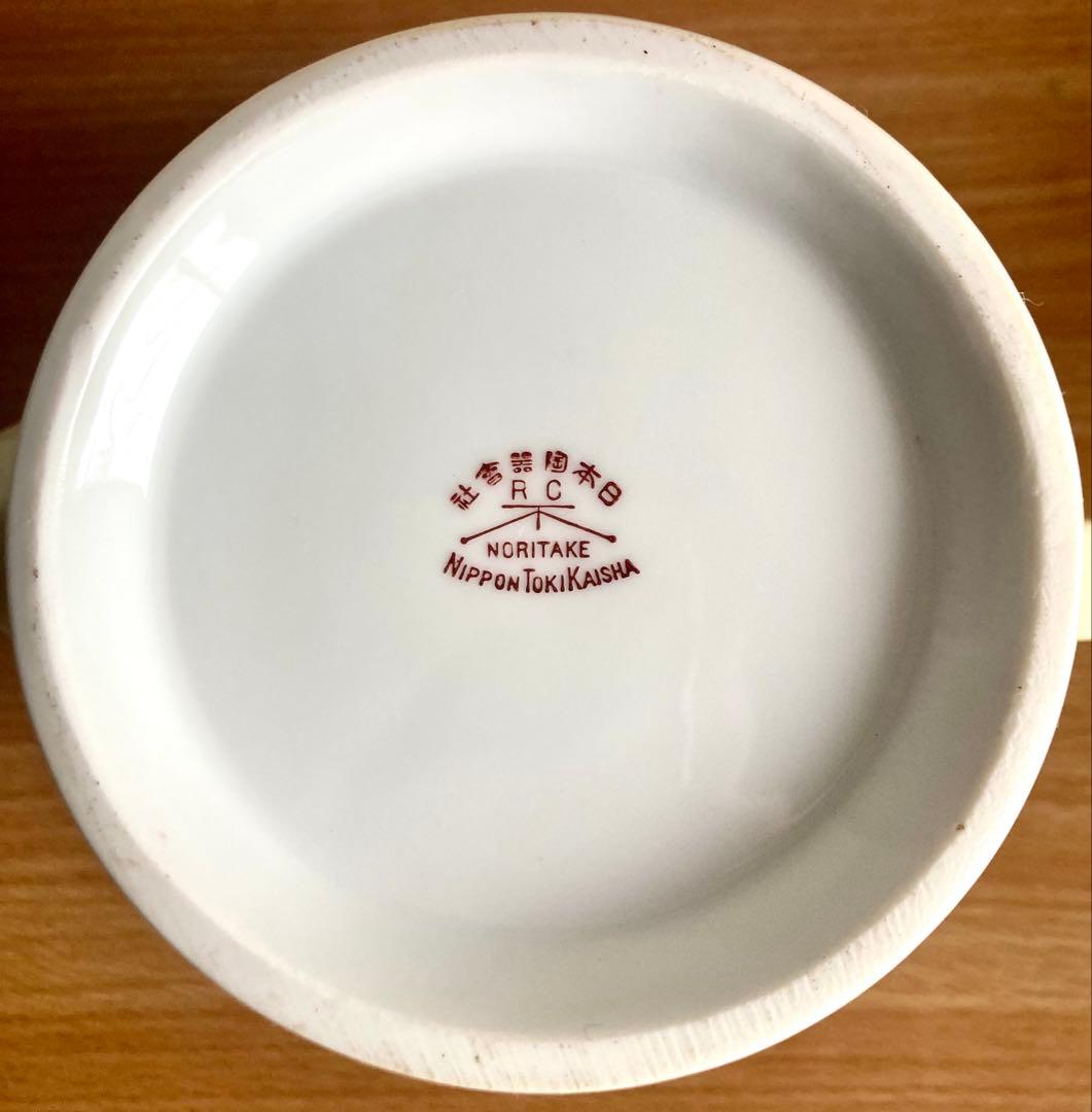 オールドノリタケ ティーポット 1912年 ヤジロベー印 アンティーク工芸品