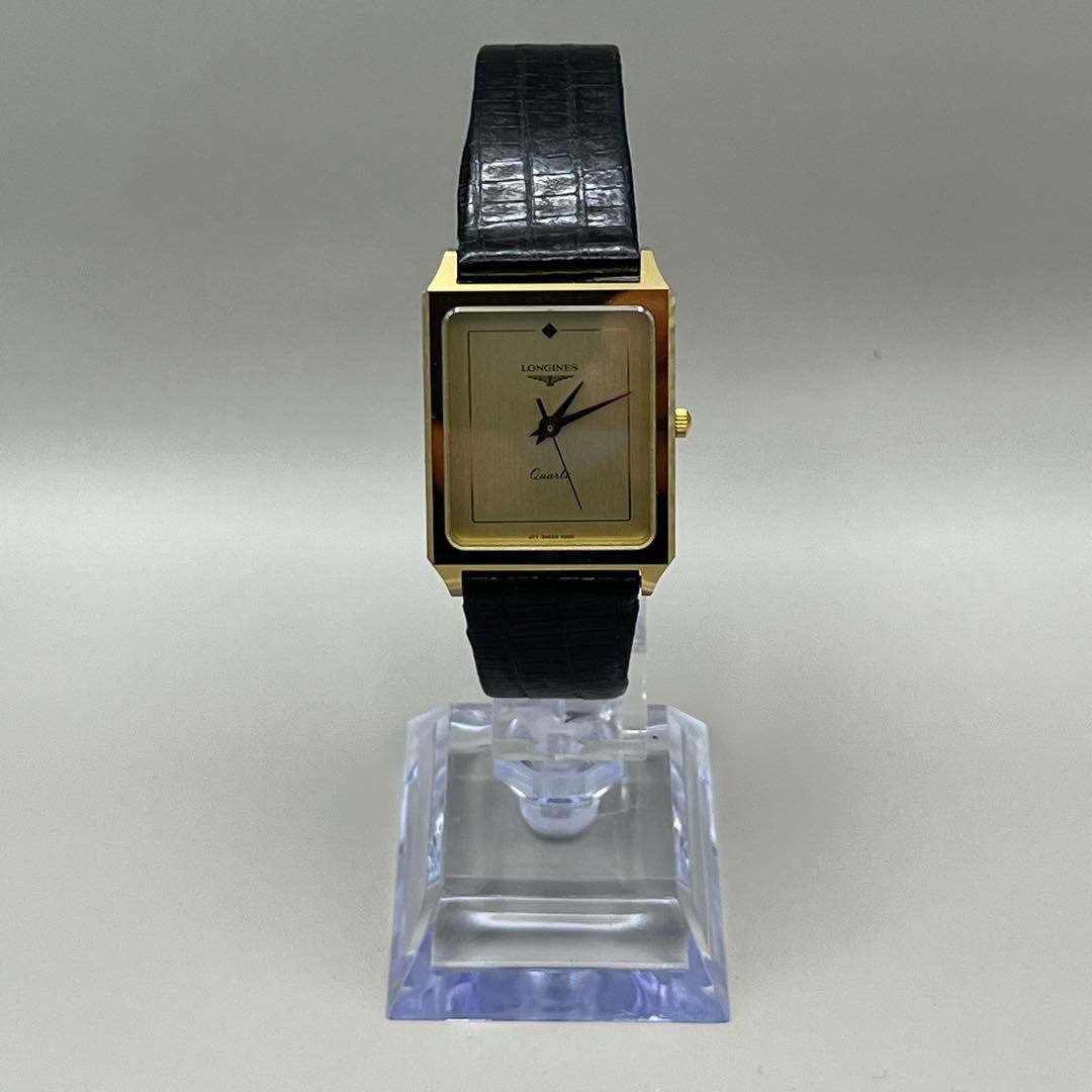 美品 希少 LONGINES ロンジン XL24 クォーツ メンズ ゴールド