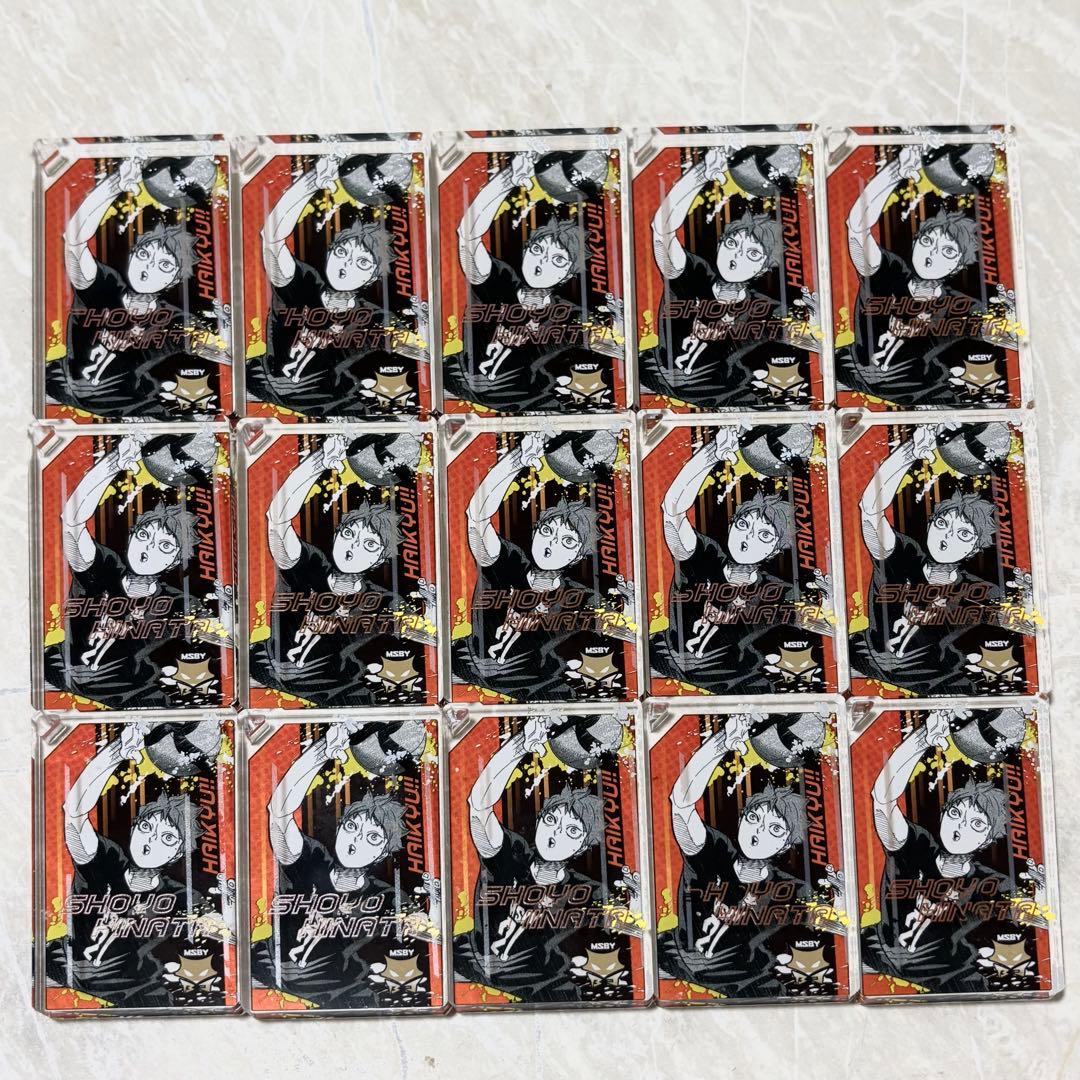 ハイキュー展 ドミノ風アクリルキーホルダー 日向