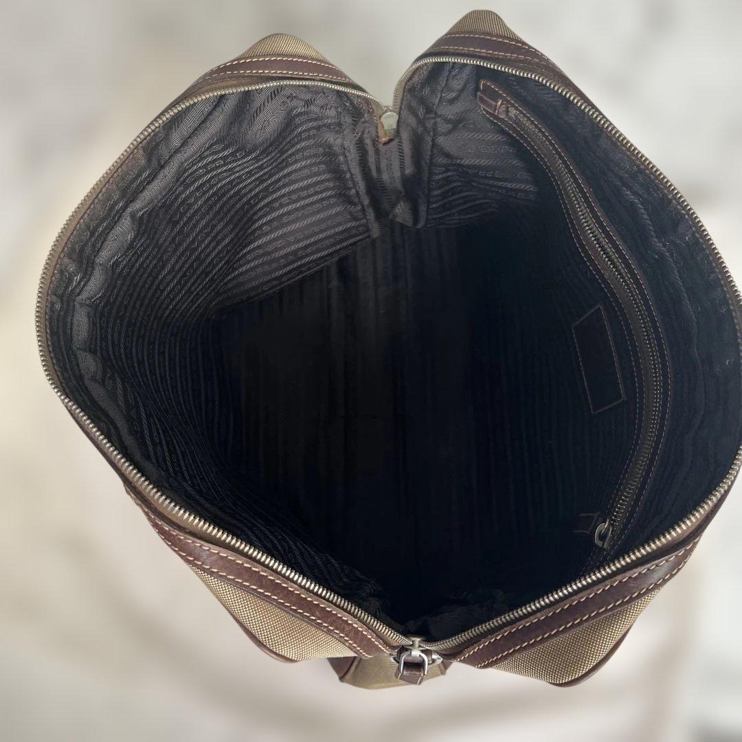 PRADA プラダ ジャガードロゴ ブリーフケース 2way ビジネス