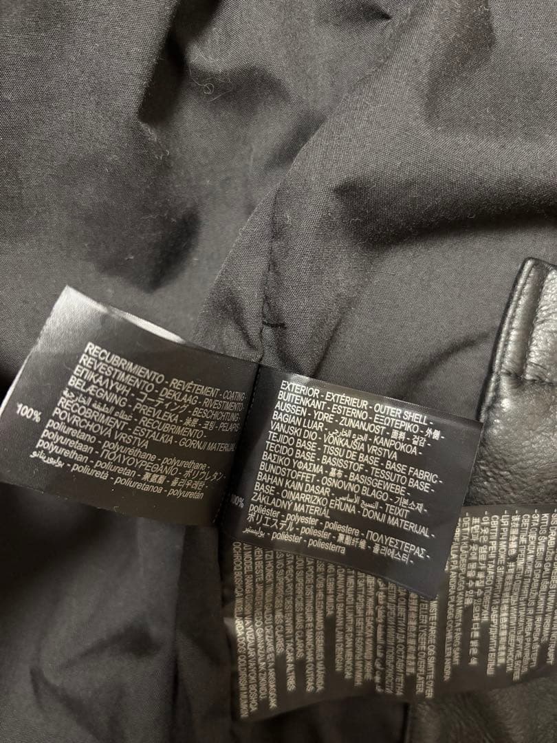 ZARA フェイクレザーフーデッドジャケット　Lサイズ