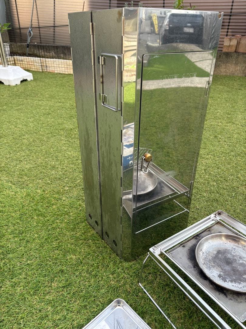 ユニフレーム　フォールディングスモーカー　FS-600 中古