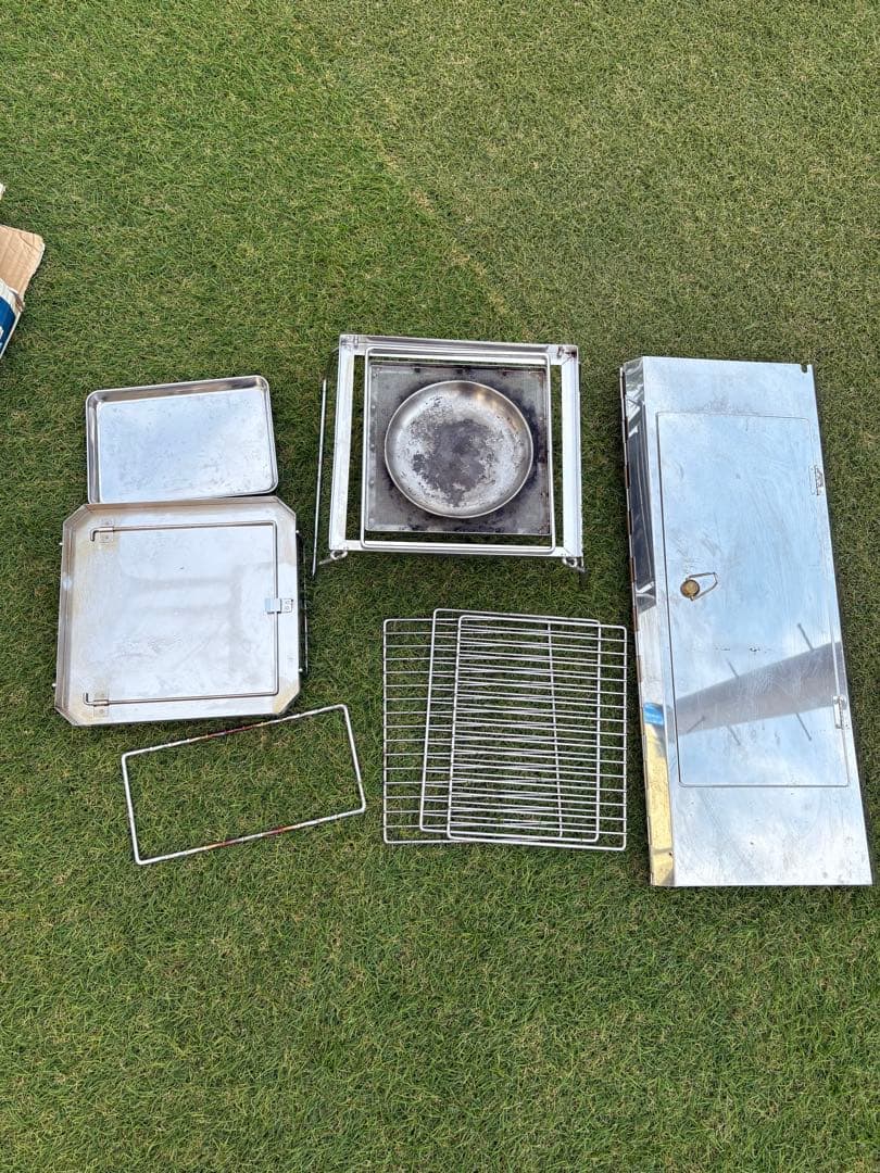 ユニフレーム　フォールディングスモーカー　FS-600 中古