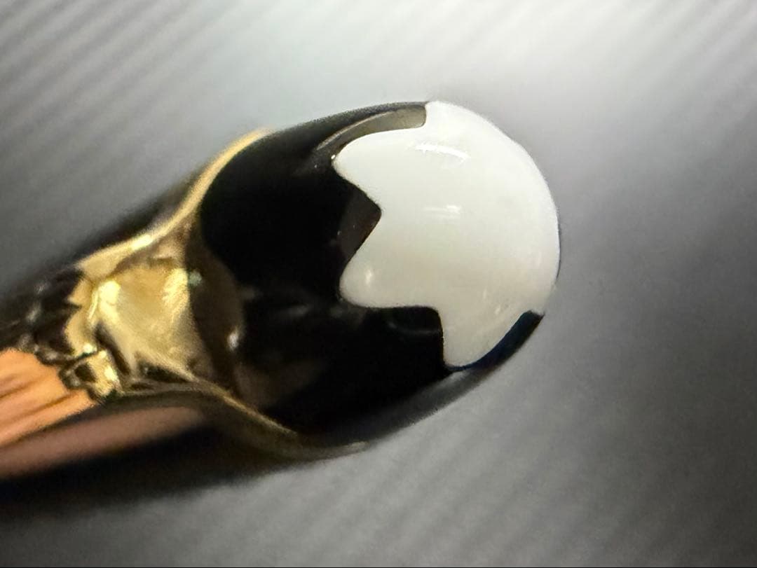 美品 エボナイト芯 モンブラン 144 ブラック 全金 M 中字 万年筆