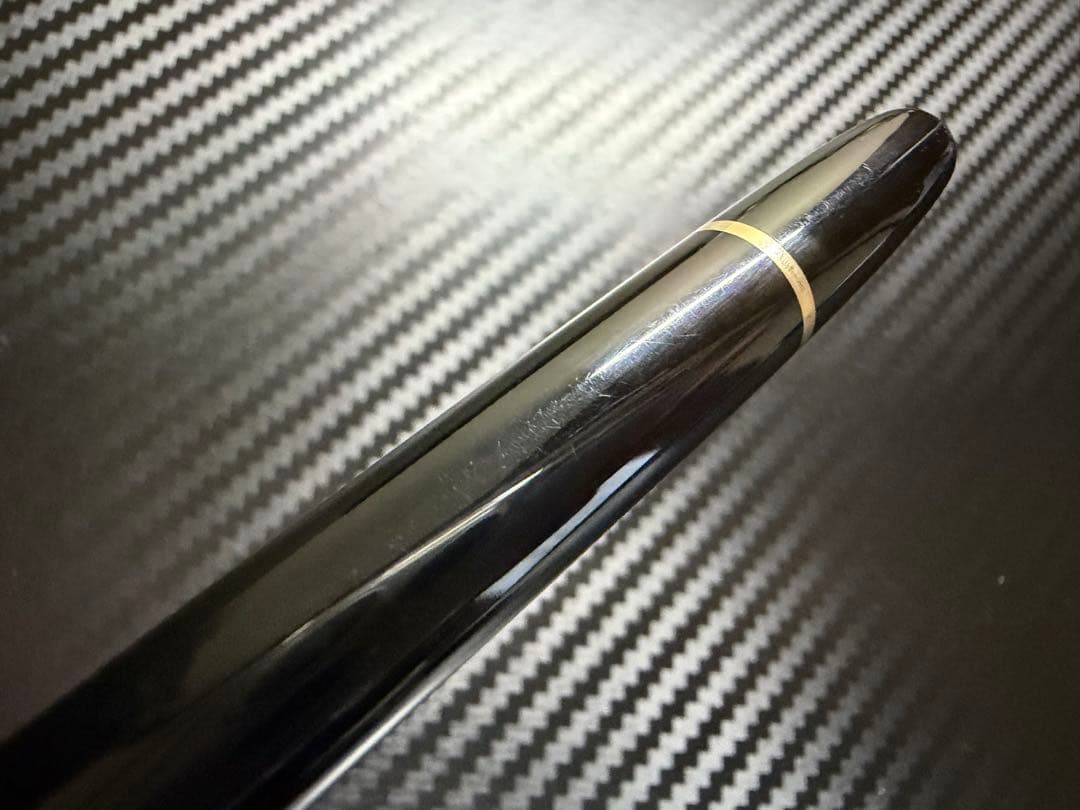 美品 エボナイト芯 モンブラン 144 ブラック 全金 M 中字 万年筆