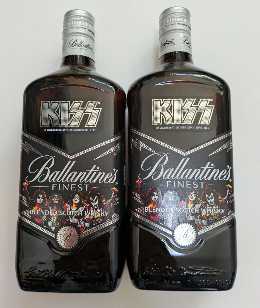 Ballantine's Finest KISS コラボ 2本セット