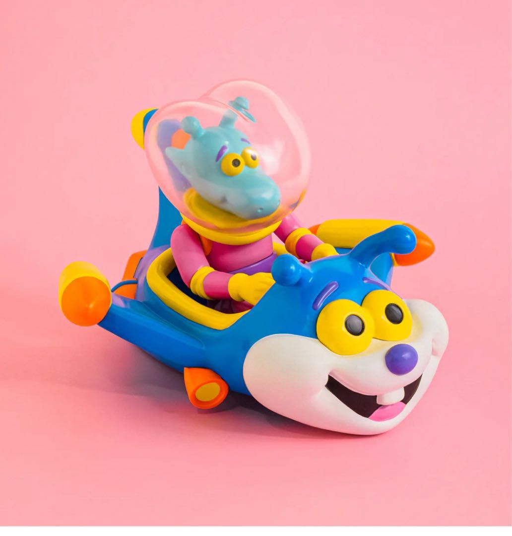 山崎若菜ソフビ　スペースピーポー&スペースジェット