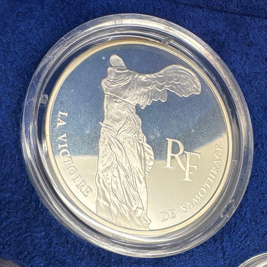 MONNAIE DE PARIS ルーヴル美術館 200周年 銀貨セット