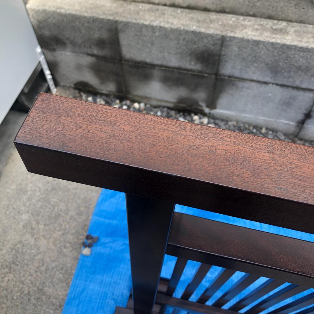 和風 衝立 格子デザイン 木製 パーテーション 目隠し 間仕切り#864