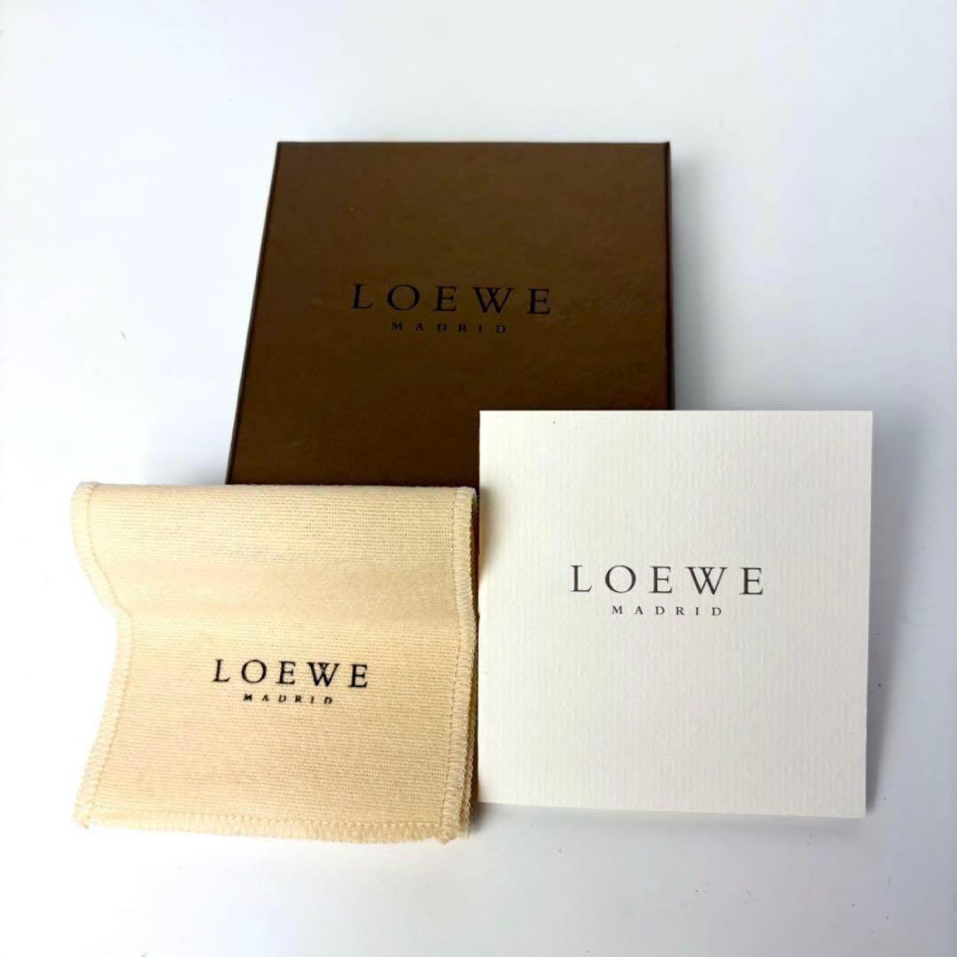 ロエベ　ビスケット　ブラックケース　アナグラム