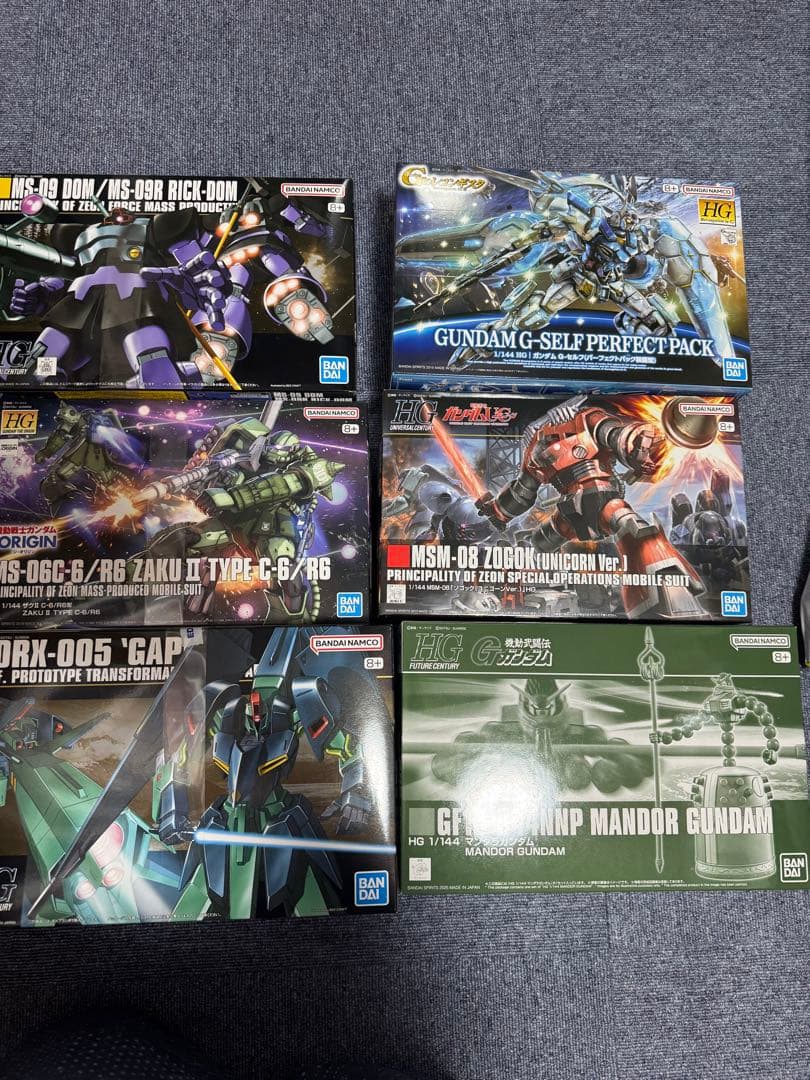 HG　ガンプラセット販売