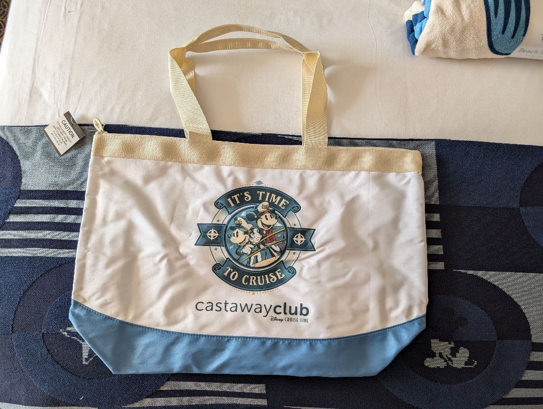 ディズニークルーズプラチナ限定　キャスタウェイクラブギフト　ビーチタオルセット