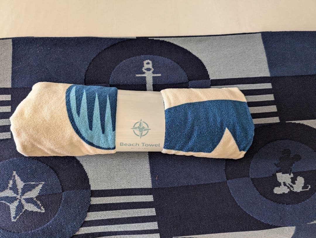 ディズニークルーズプラチナ限定　キャスタウェイクラブギフト　ビーチタオルセット