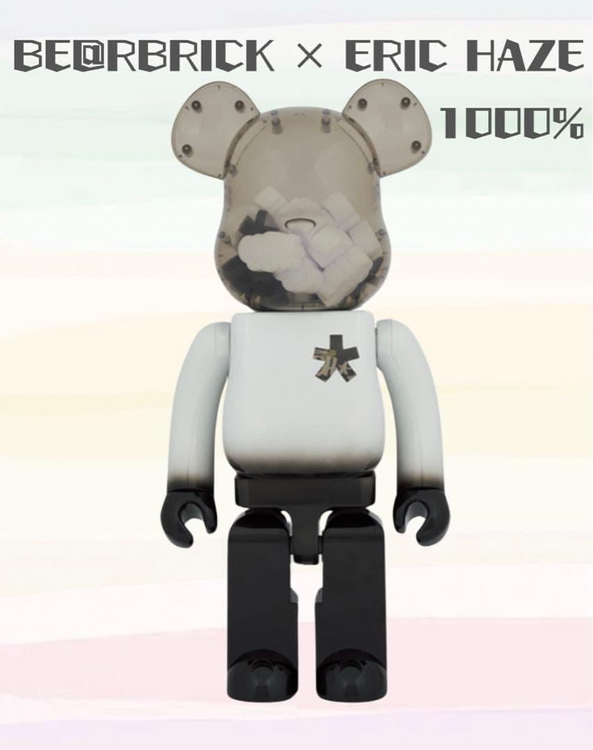 【超レア‼️】BE@RBRICK × ERIC HAZE 1000% 新品未使用