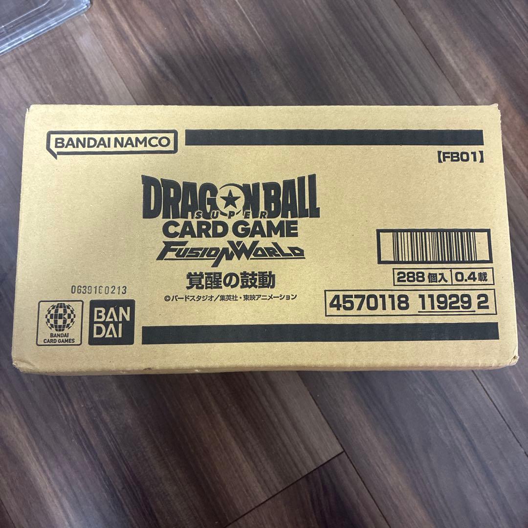 ドラゴンボールフュージョンワールド　覚醒の鼓動　1カートン　未開封