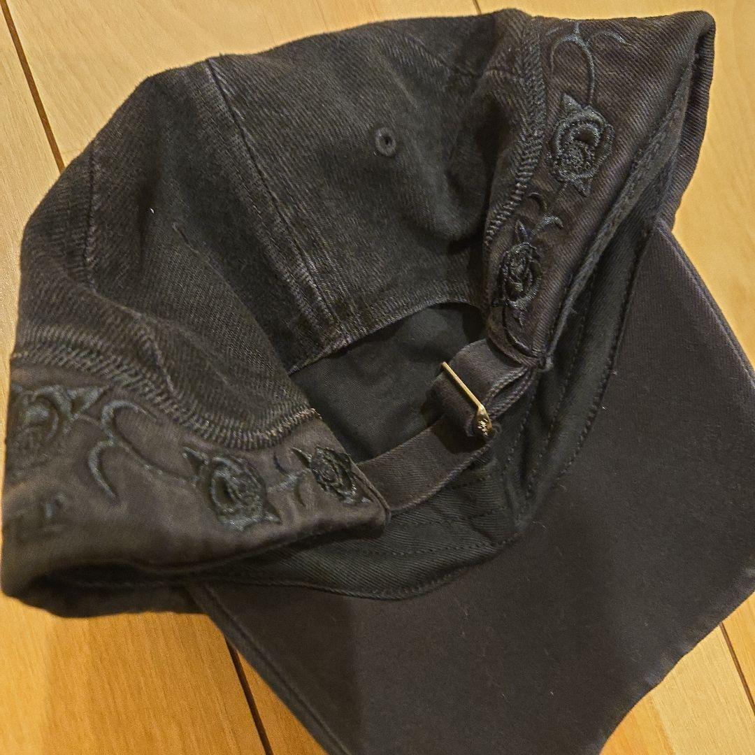 帽子 Supreme Roses 6-Panel Black