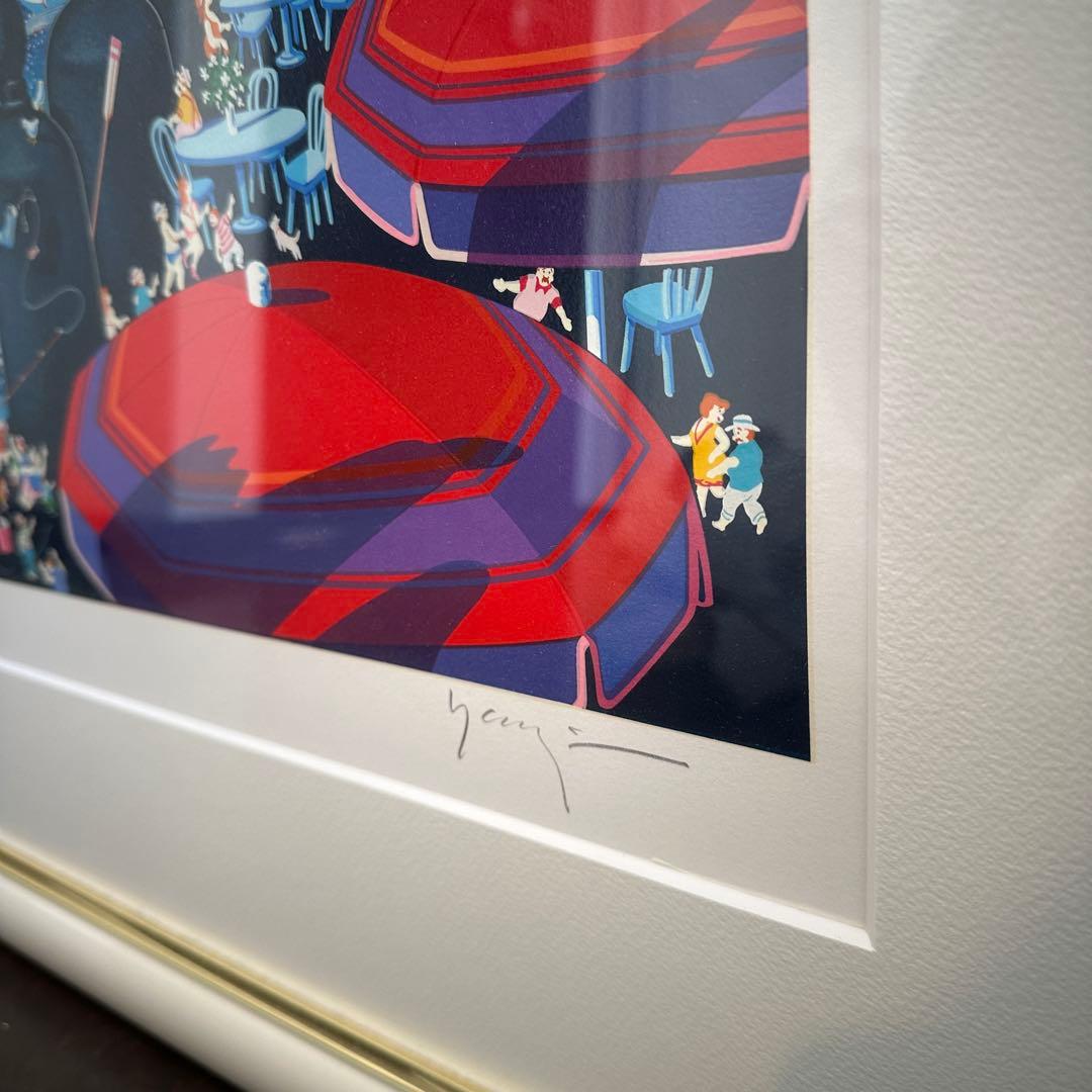 ヒロヤマガタ 『ウォーターキャッスル』 シルクスクリーン