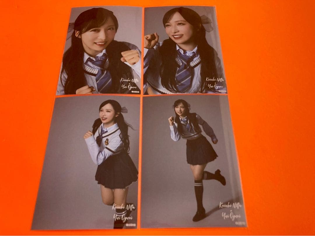 小栗有以　AKB48 どうしても君が好きだ マリン ランダム生写真　4種コンプ