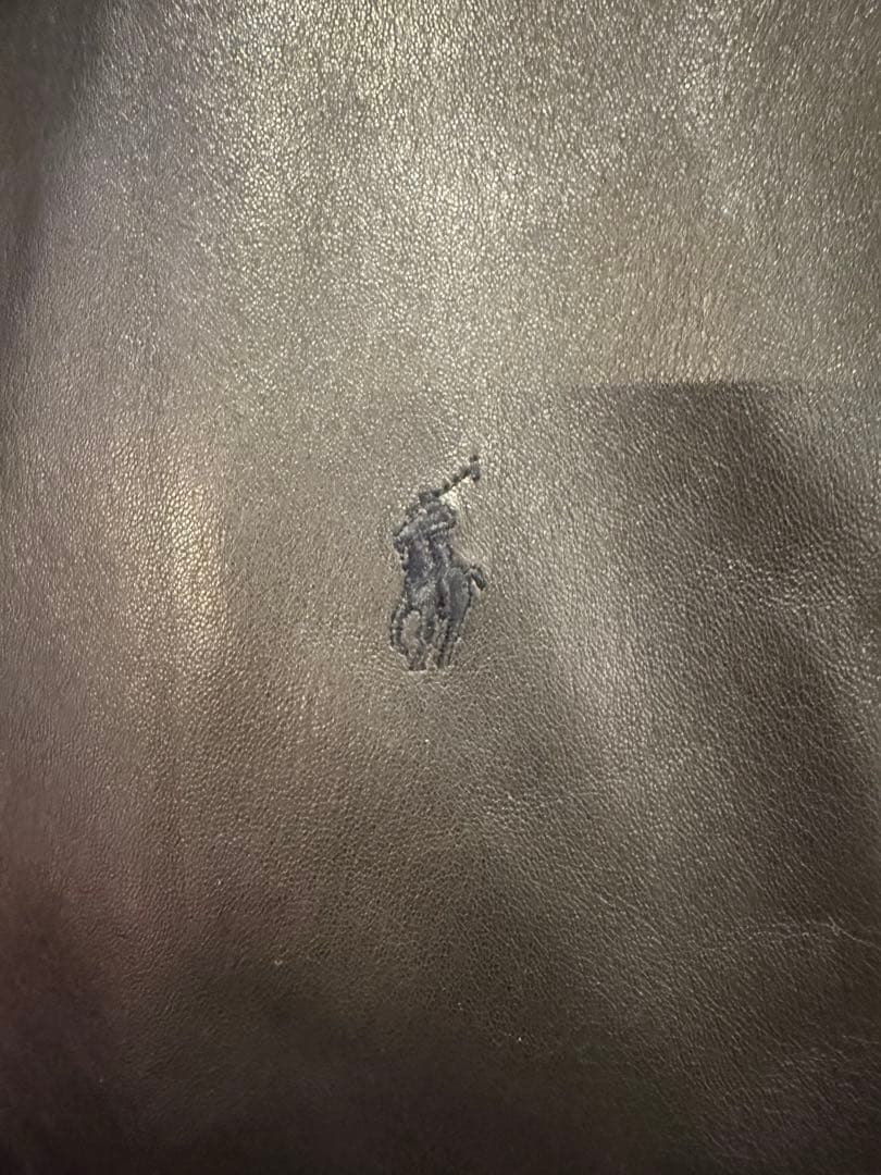 こ*こ様 Polo Ralph LaurenレザースウィングトップXXL 美品4