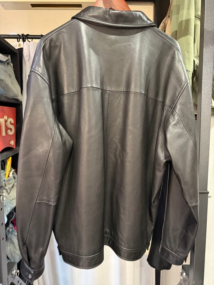 こ*こ様 Polo Ralph LaurenレザースウィングトップXXL 美品4