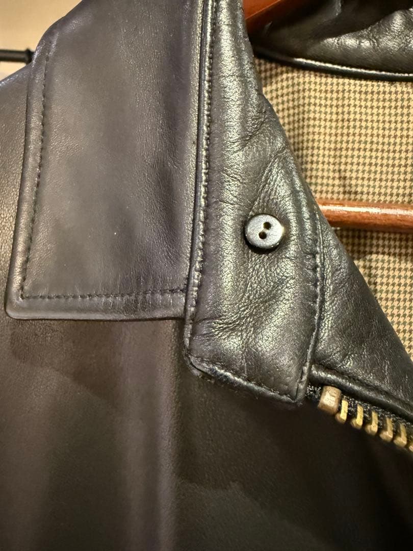 こ*こ様 Polo Ralph LaurenレザースウィングトップXXL 美品4