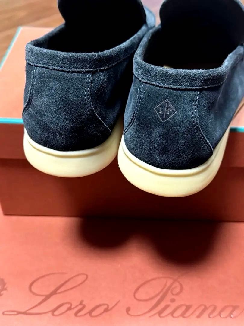 【完売品】ロロピアーナ　サマーウォーク26cm 41サイズ　モカシン