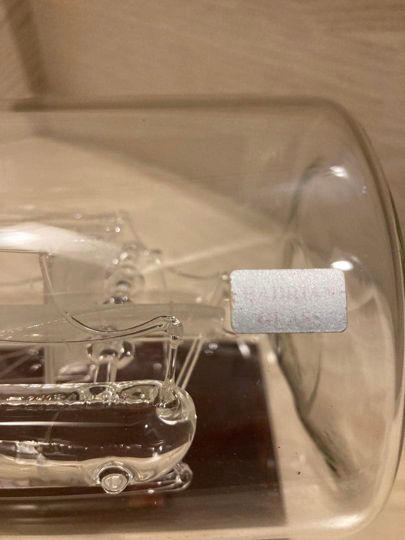 Cully Park ガラス製ボトルシップ