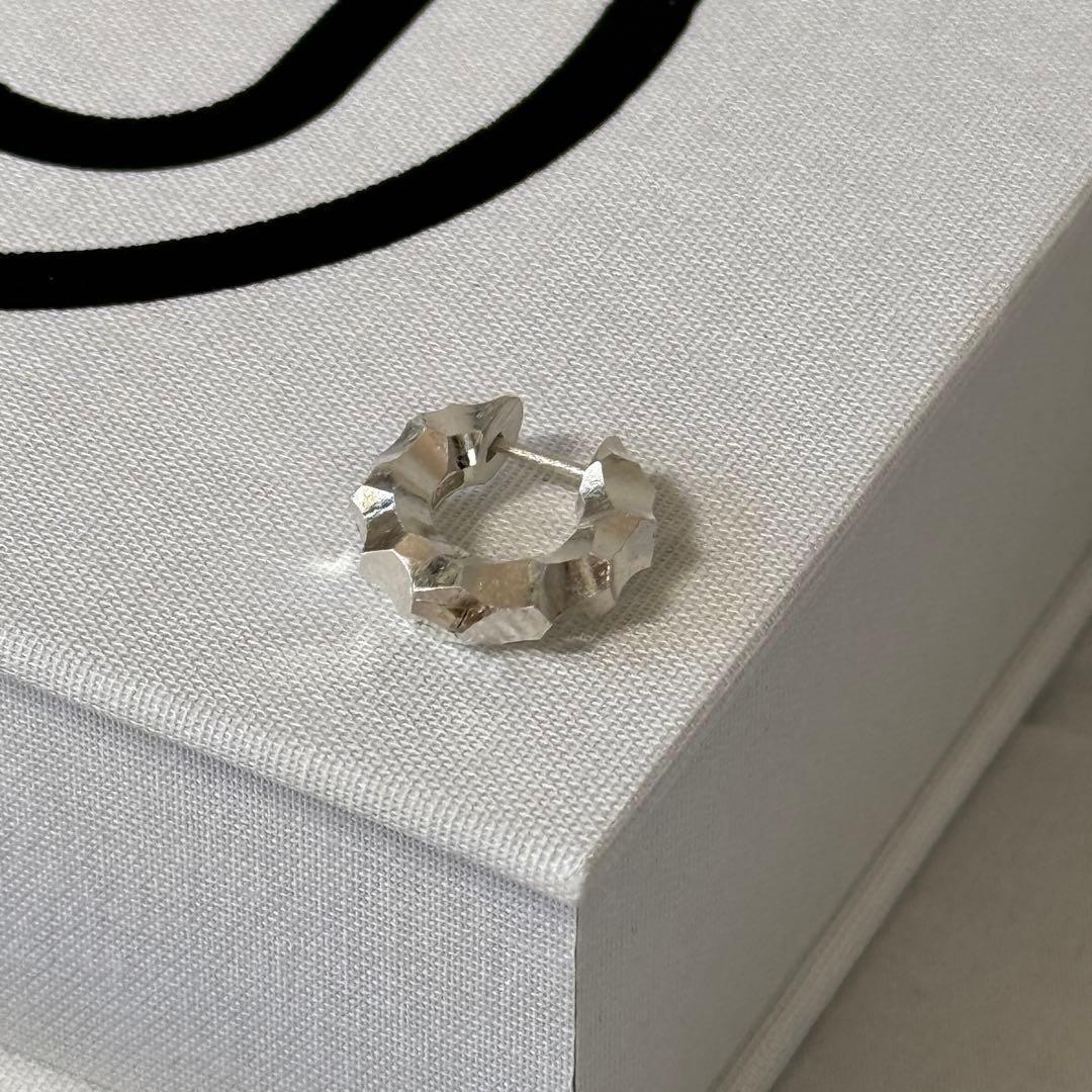 【定価3.3万】All Blues Almost ピアス シルバー シングル W