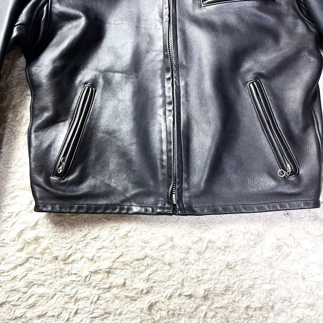 極美品/現行モデル/42インチ✨ショット シングルライダース レザージャケット
