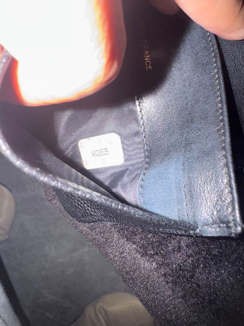 CHANEL ブラック 二つ折り財布　セット