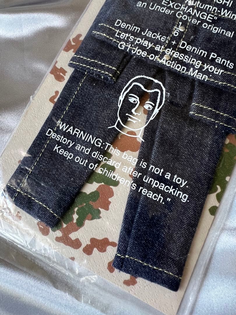 UNDER COVER 1/6フィギュア用Denim Jacket+ Pants