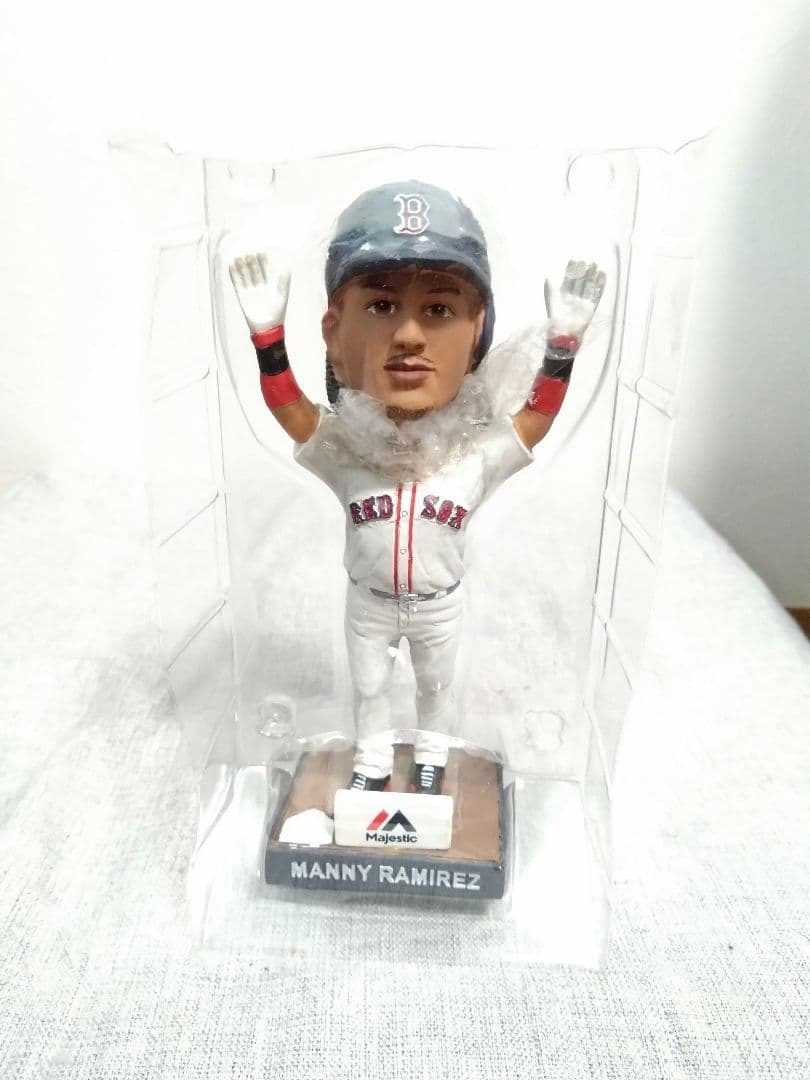 ボストン・レッドソックス　マニー・ラミレス ボブルヘッド フィギュア
