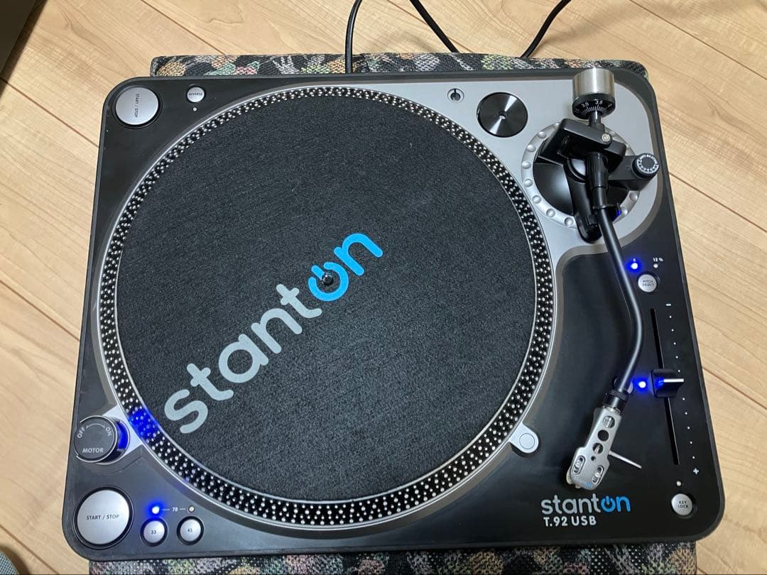 Stanton T.92 USB ターンテーブル　500.v3付　スタントン